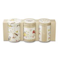 See more information about the Dawn Chorus Set of 3 Kitchen Storage Tins